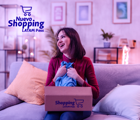 Canjea en el Shopping LATAM Pass