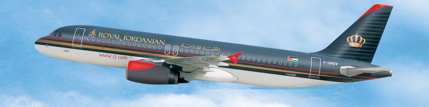 Avião da Royal Jordanian