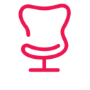 ícone de assento vip lounge
