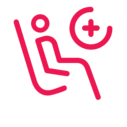 latam + Symbol für die Sitzplatzauswahl