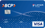 imagem cart&atilde; VISA Oro BCP LATAM Pass