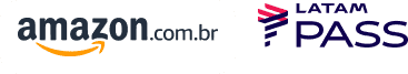 Logo Amazon e LATAM Pass