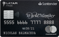 Tarjeta Santander LATAM Pass