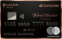 Tarjeta Santander LATAM Pass