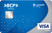 imagem cartã VISA Oro BCP LATAM Pass