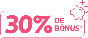 30% de Bônus